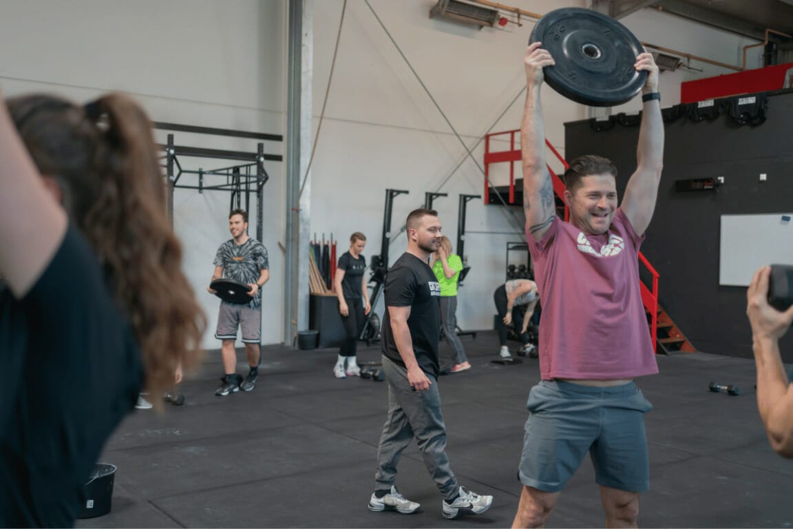 Group training at CrossFit Biberach an der Riss